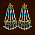Mayel Jhumar Earrings (Firoza)