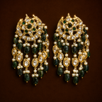 Noor Jhalar Real Pearls & Real Emerald