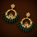 Seemab Chandbali ( Emerald )
