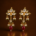 Pushpa Kundan Studs