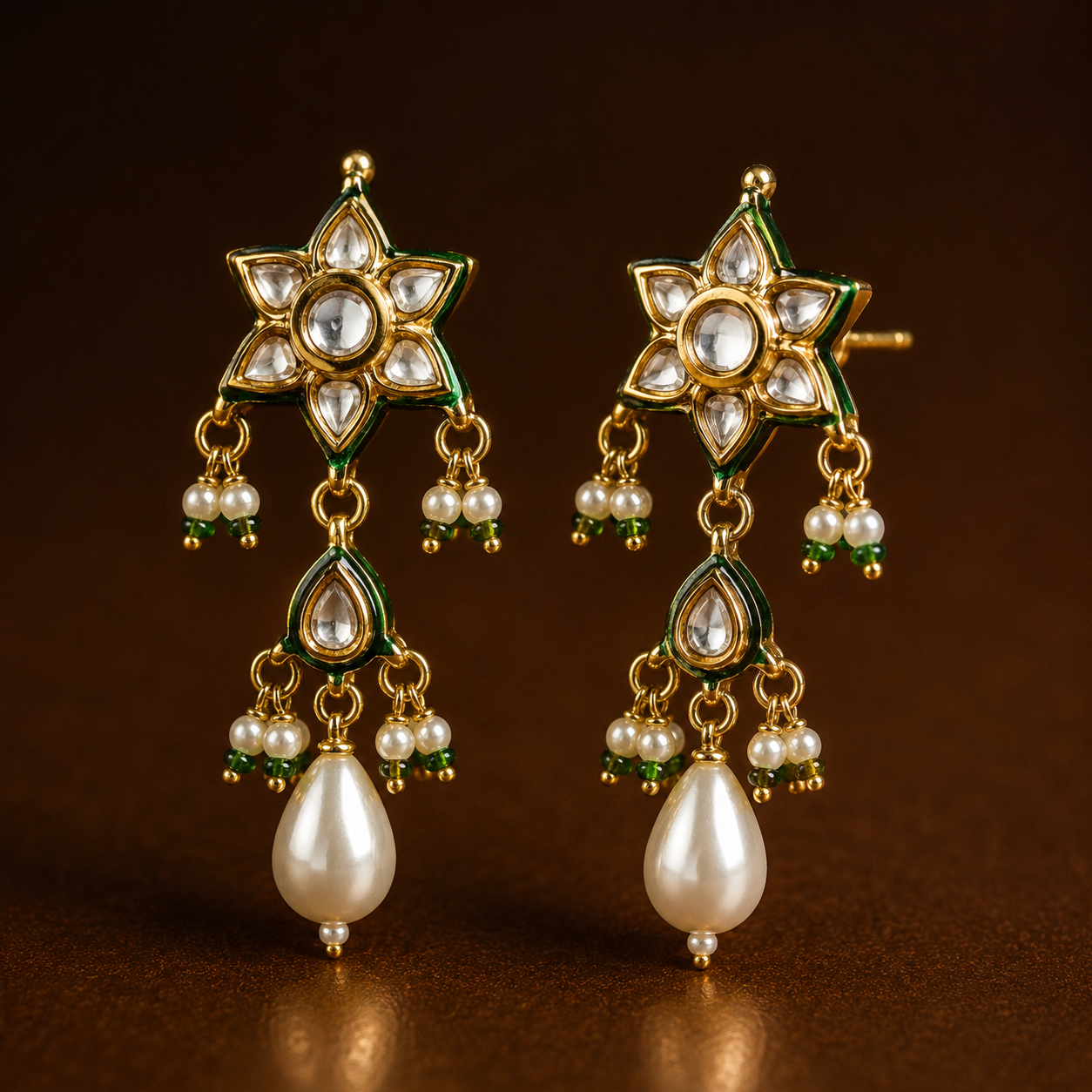 Latika Kundan Studs