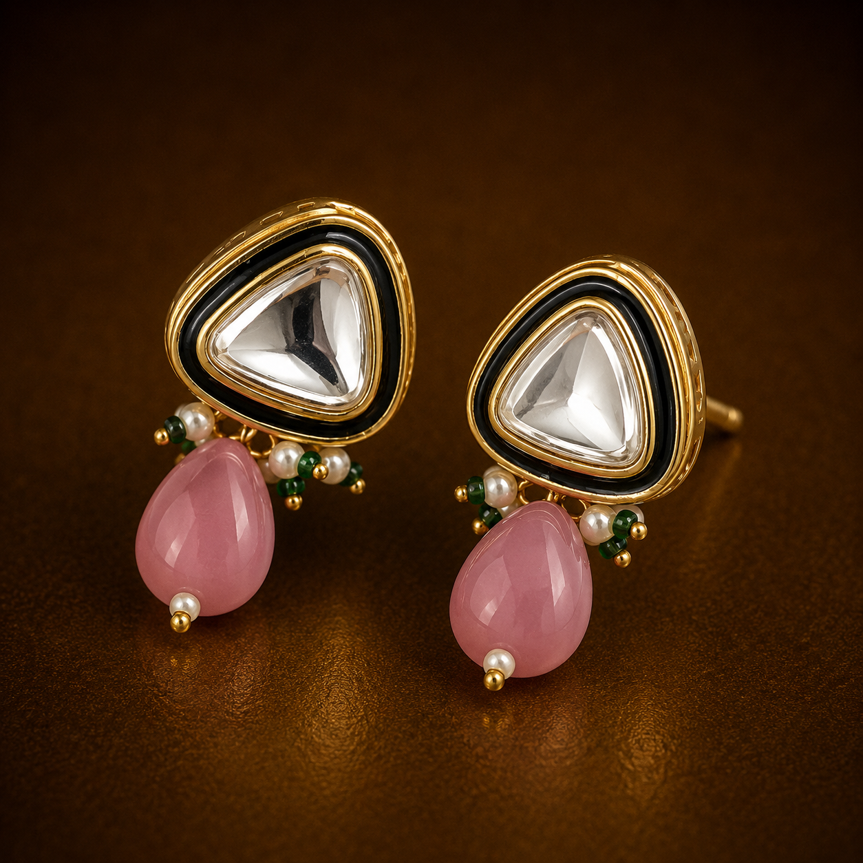 Avni Kundan Studs