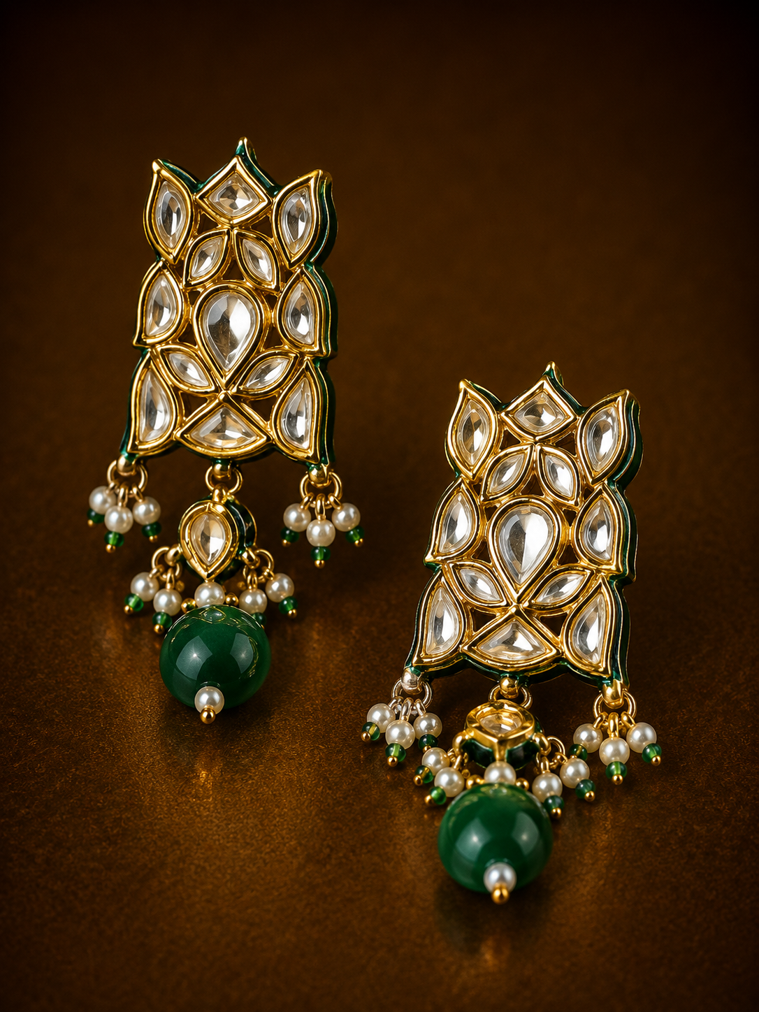 Zara Kundan Studs