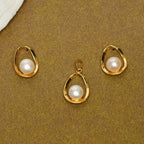 Tanya Real Pearl Pendant Set