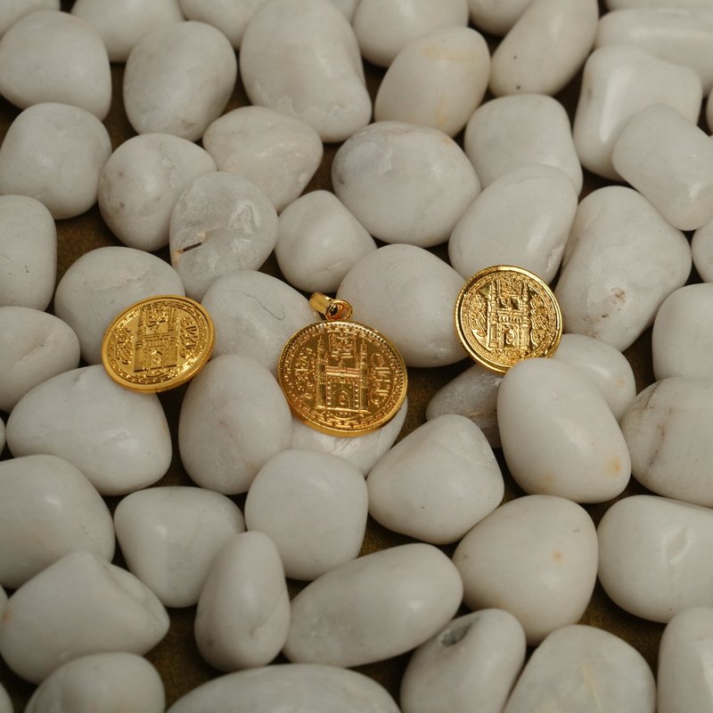 Dimah  Ashrafi Pendant  Set