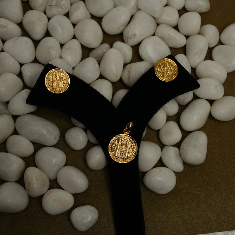 Dariya Ashrafi Pendant Set