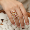 Amna Finger Ring ruby