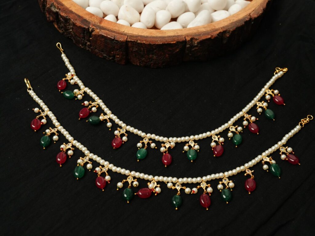 Basira Jadau Anklets