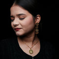 Reva Ashrafi Big Size Pendant Set