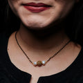 Tessa Black Beads Set