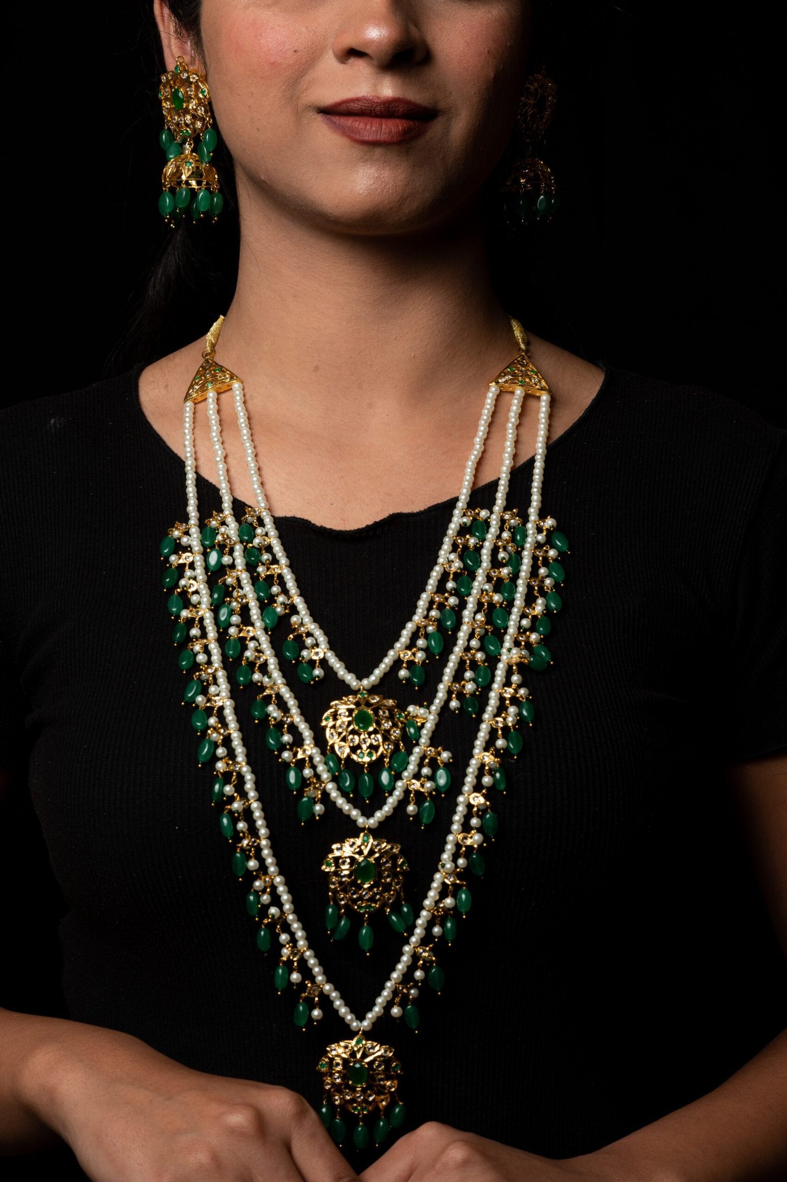 Aamira Triple Layered Haar