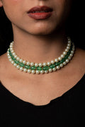 Bintul Choker Set Emerald