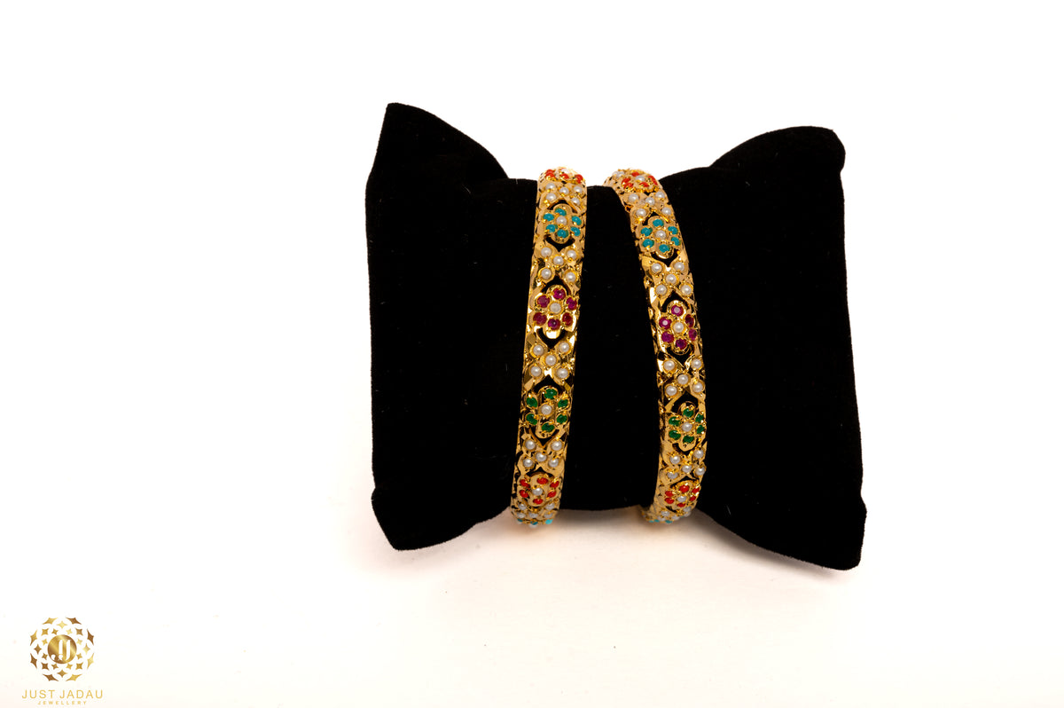 Maisha Jadau Bangles