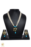 Romana Jadau Pendant Set