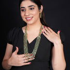 Eman Layerd haar in Real Emerald