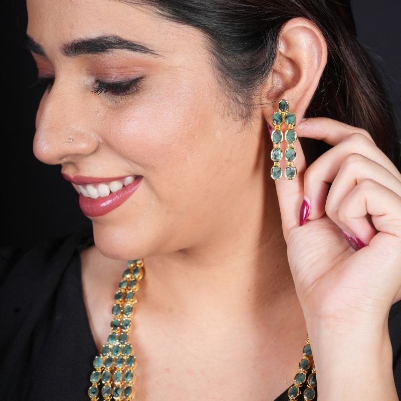 Eman Layerd haar in Real Emerald