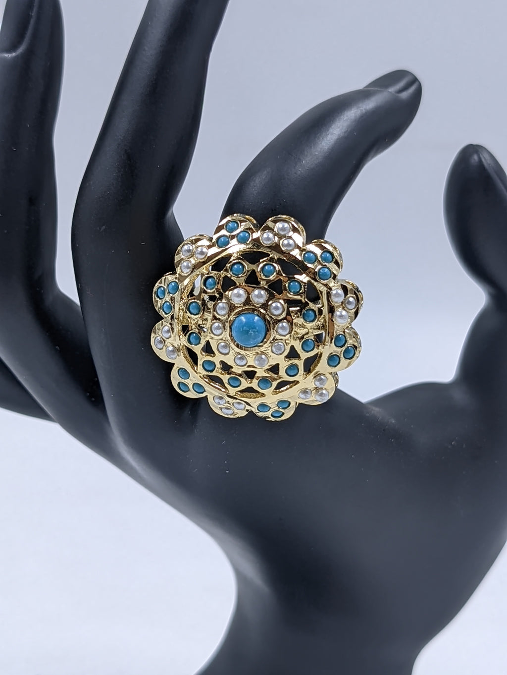 Neha Finger Ring Firoza