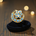 Chand Tara finger ring firoza