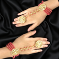 Kapi Hathphool in Peach