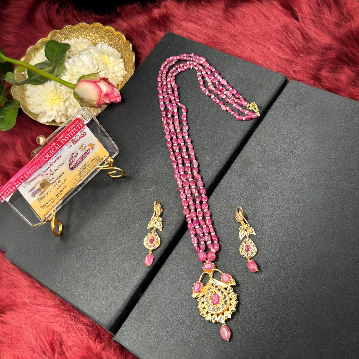 Sehnaaz Jugni in Real Ruby And Real Pearls