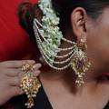 Sajal Earrings Navratan