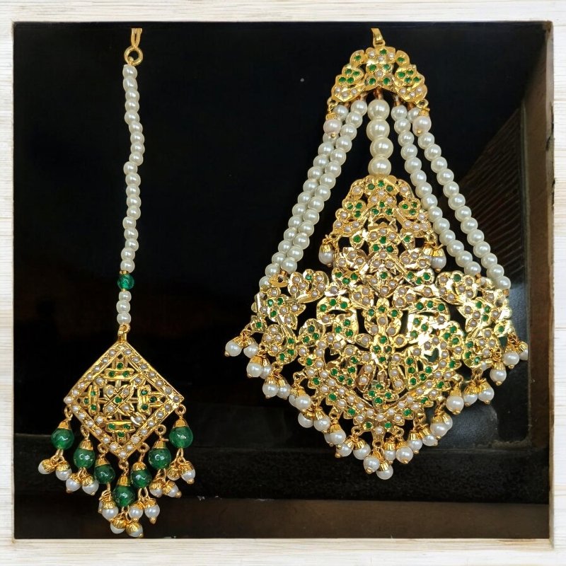 Jamila Jhumar-Tika Set