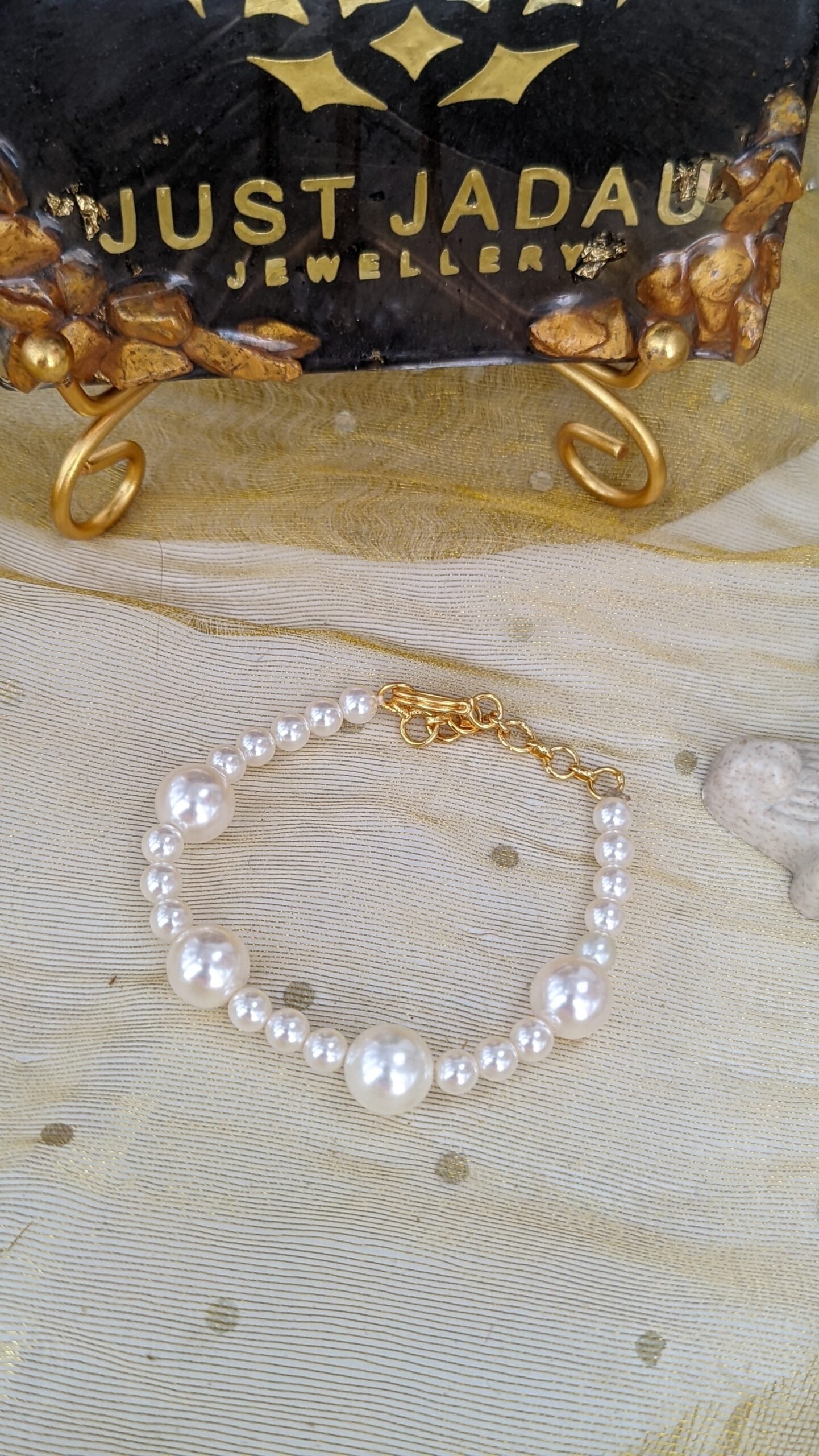 Jasmine Bracelet in  Swarovski  Pearls