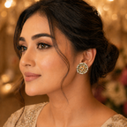 Laiba Kundan Studs