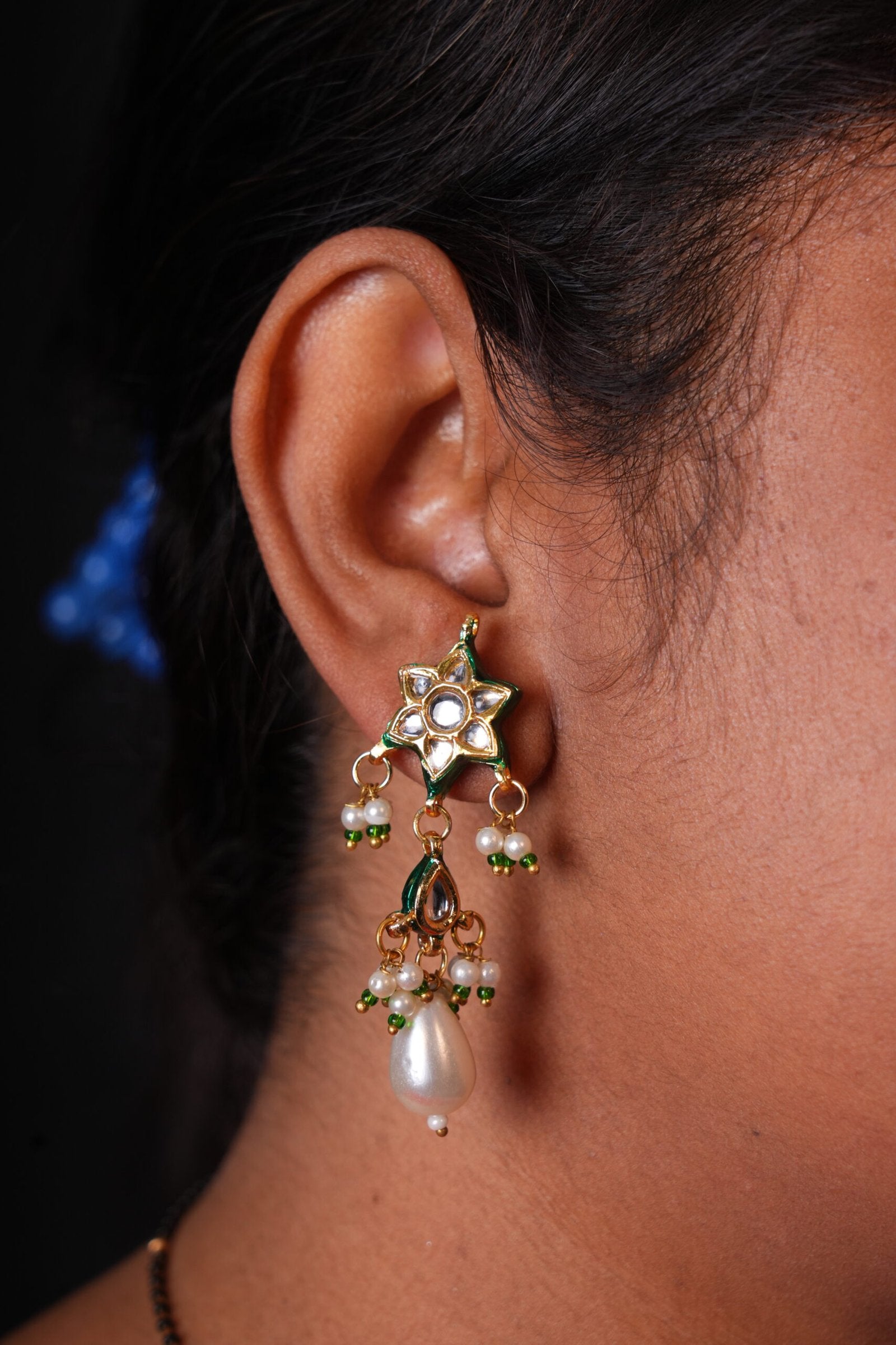 Latika Kundan Studs