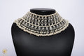 Masarrat Choker Set In Silver Finish
