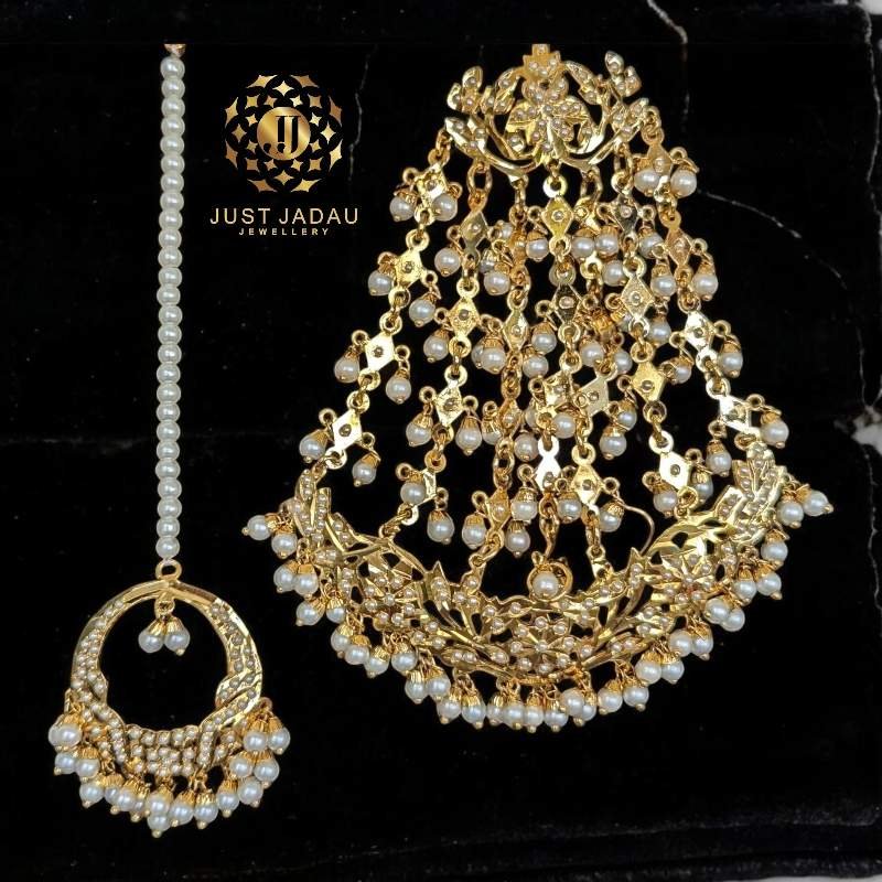 Maya Jhumar Tika Set