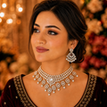 Nandini Real Kundan Bridal  Set