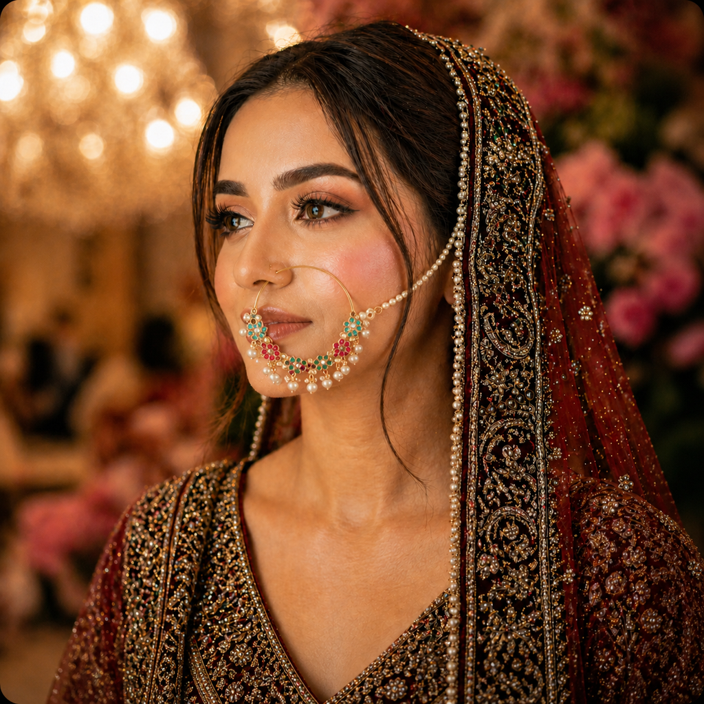 Heavy Bridal Nath ( Multi )