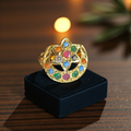 Chand Tara finger ring navratan
