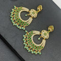 Riffat Chandbali (emerald)
