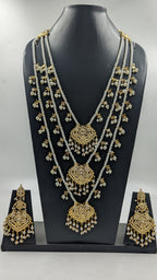 Urooj Jadau Layered Haar