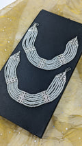 Rakshanda Anklets in Silver Finish