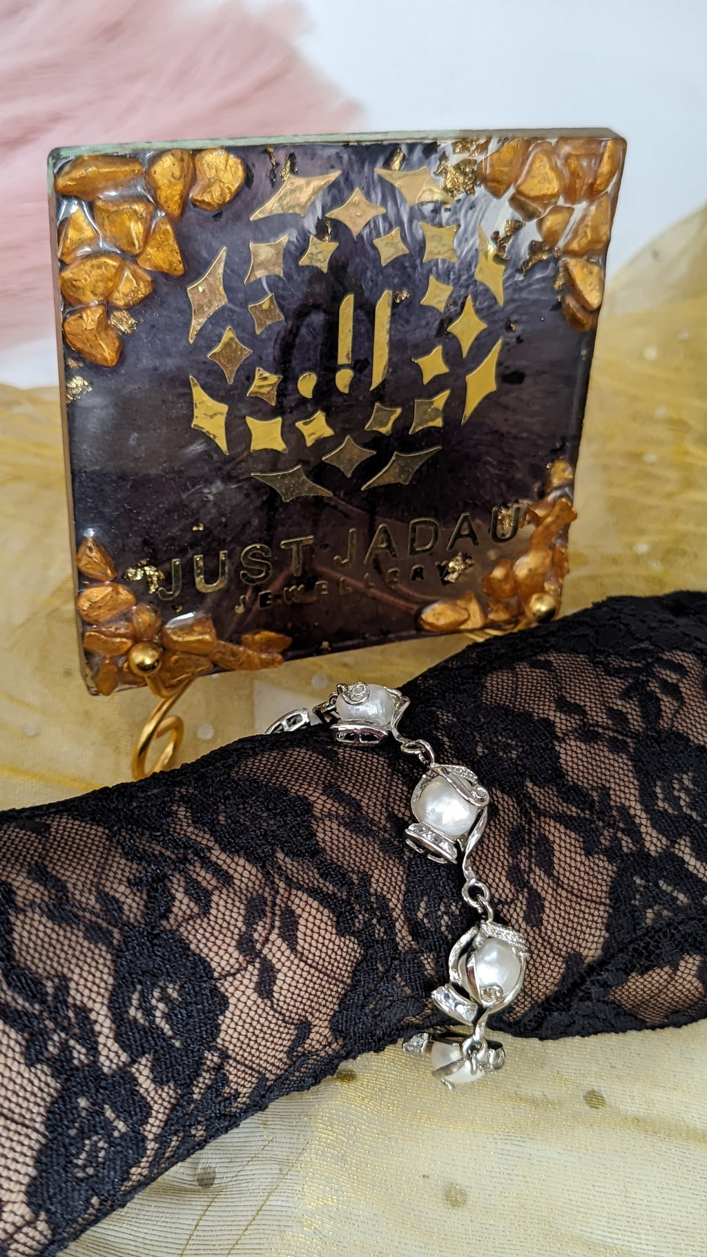 Charvi Bracelet in Real Pearls