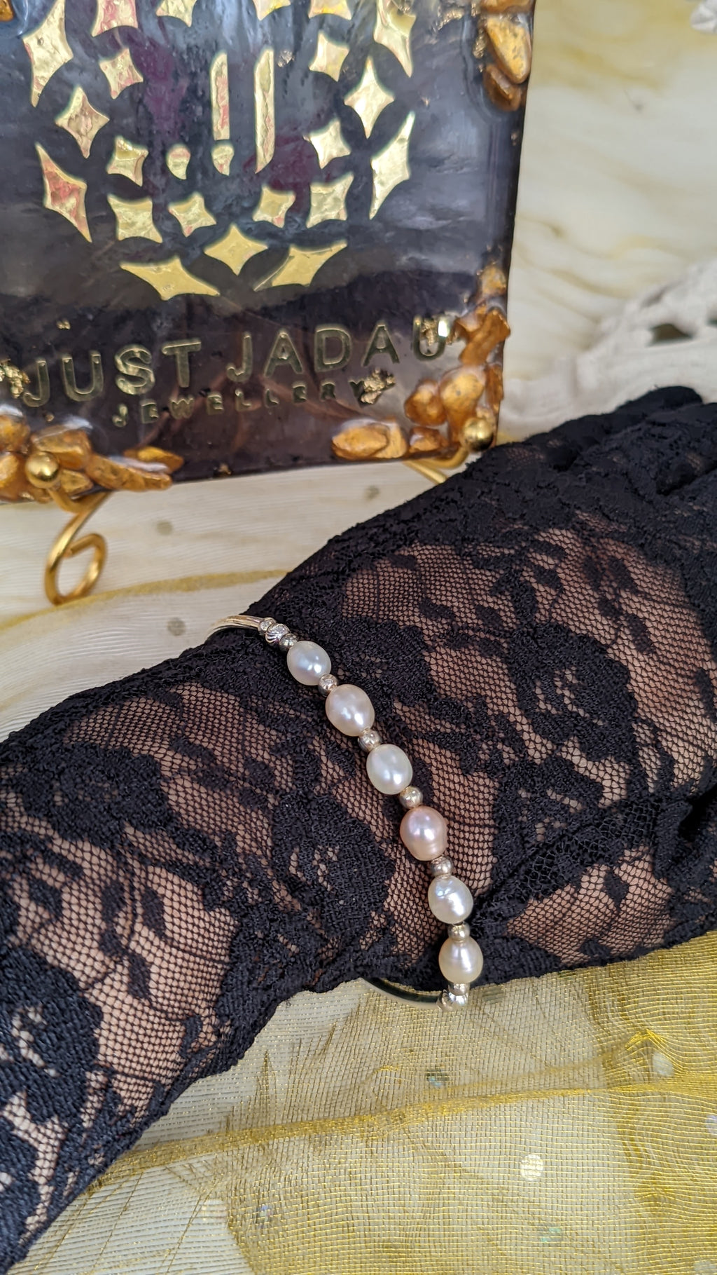 Aafia Real Pearls Bracelet