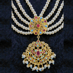Reshma Bridal Set | Pearl Rani Haar & Jewelry Ensemble