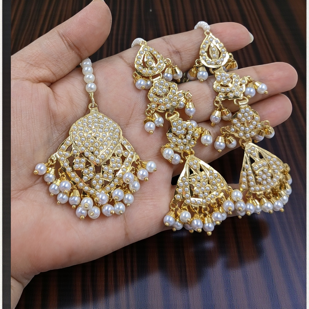Saba Tika Earrings Set