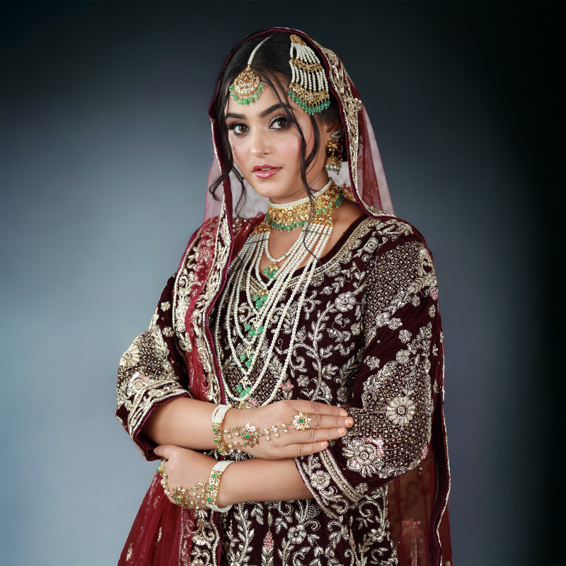 Traditional Nizami Bridal Set