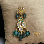 Pathani Haar in Moisseenite and  Real Emerald