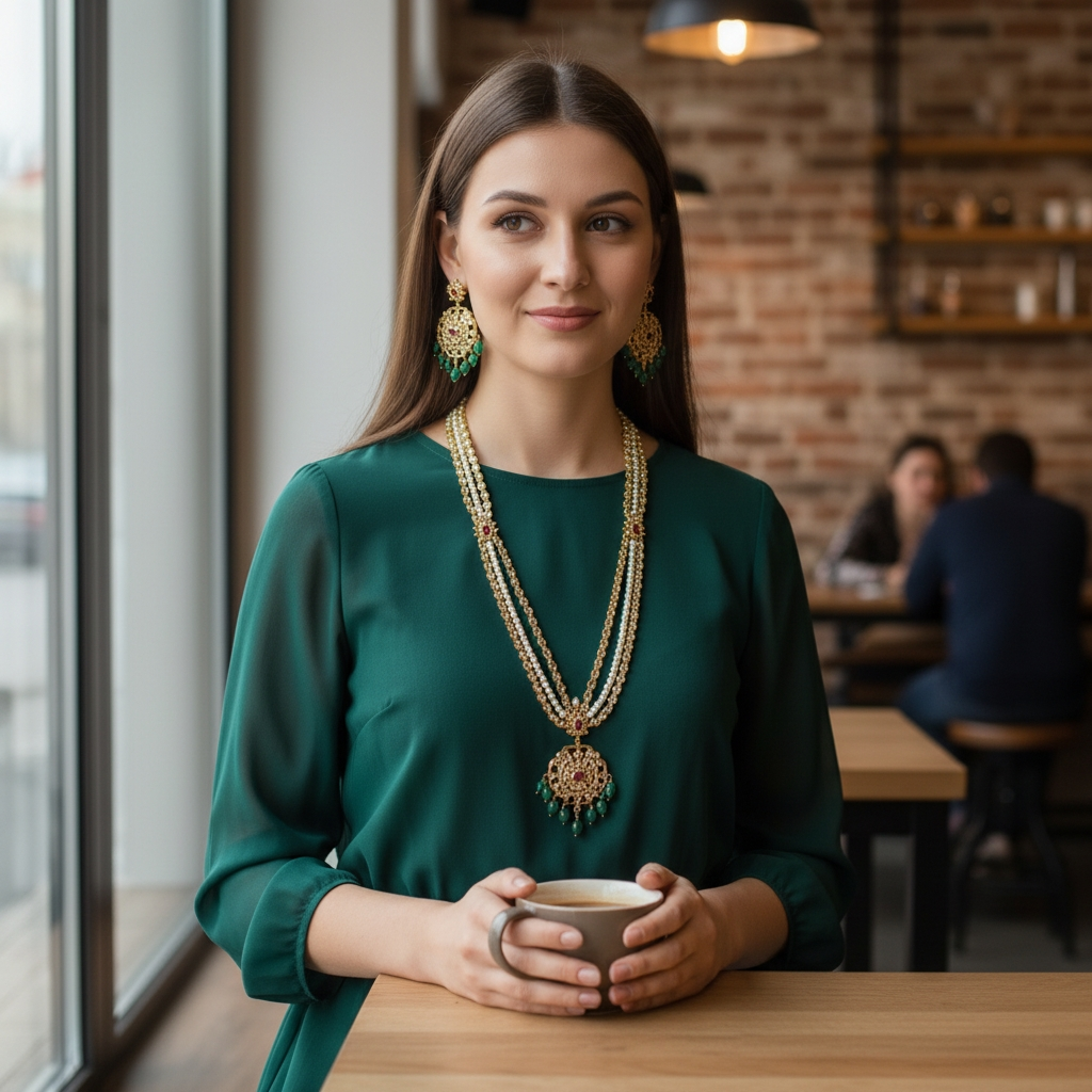 Kahkashan Multi Rani Haar