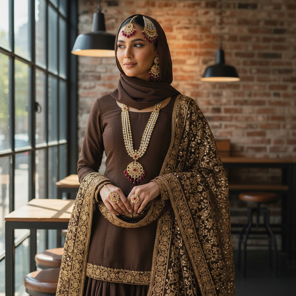 Kahkashan Bridal for Hijabi brides