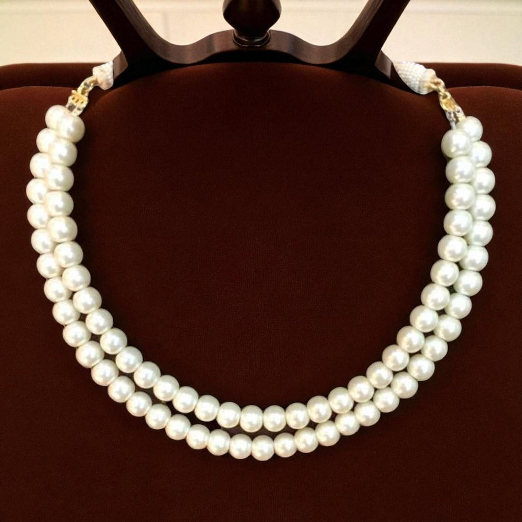 Princess Gayatri Devi Inspired Real Pearls Set
