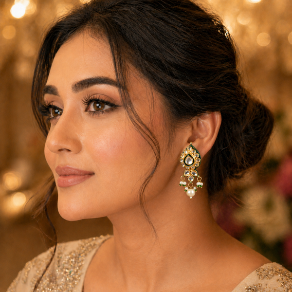 Radha Kundan Studs