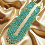 Real Emerald Strawberry 4 Layer Mala