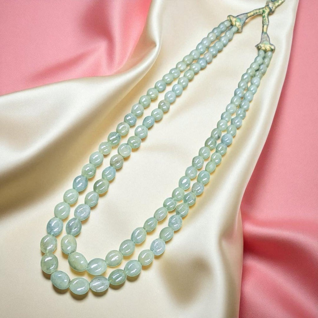 Real Russian Emerald Double Line Mala