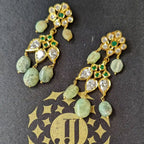 Reshma Bridal Set in Real Emerald